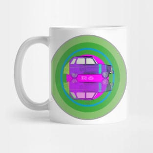 Renault 6 on target Mug